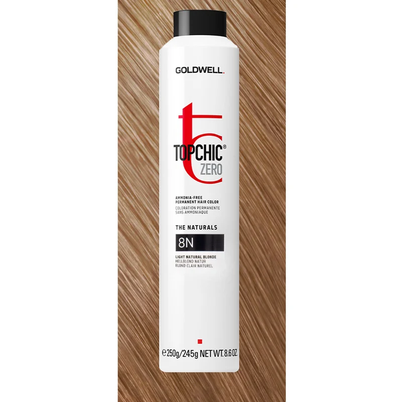 8N Topchic Zero Light Natural Blonde Can 250ml - colorazione permanente senza ammoniaca