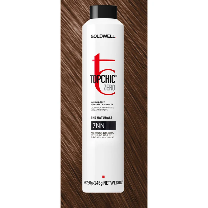 7NN Topchic Zero Mid Natural Blonde Intense Can 250ml - colorazione permanente senza ammoniaca