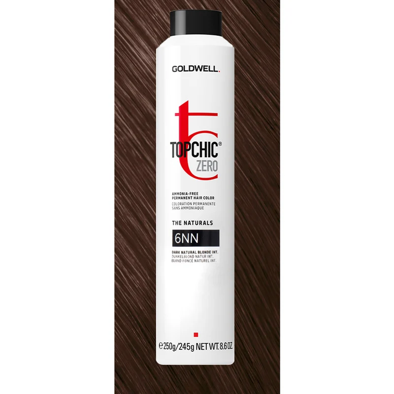 6NN Topchic Zero Dark Natural Blonde Intense Can 250ml - colorazione permanente senza ammoniaca