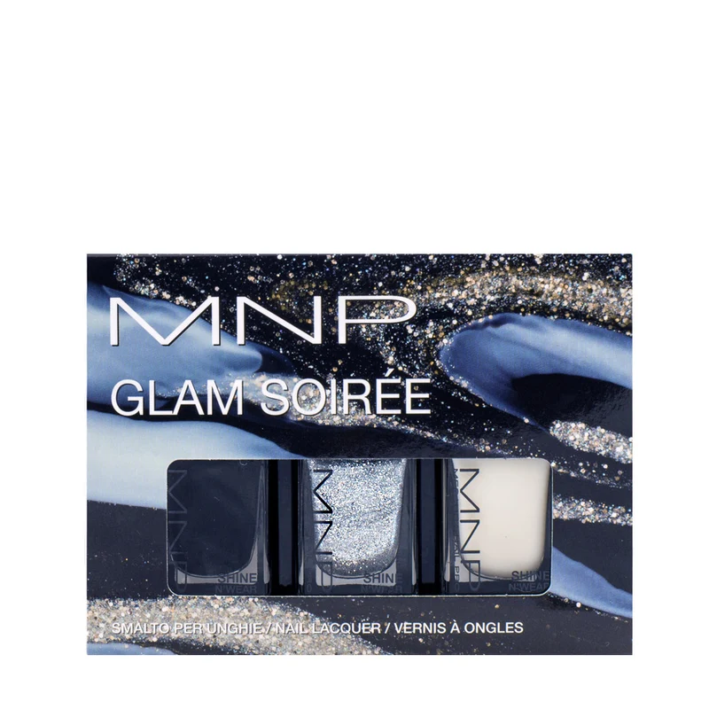 My Nail Pro MNP Shine N' Wear Glam Soirèè 3x10ml - cofanetto natalizio