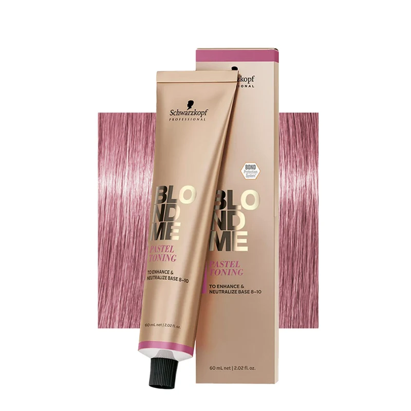 Schwarzkopf BlondMe Color Pastel Toning Lilac 60ml - crema neutralizzante per capelli biondi