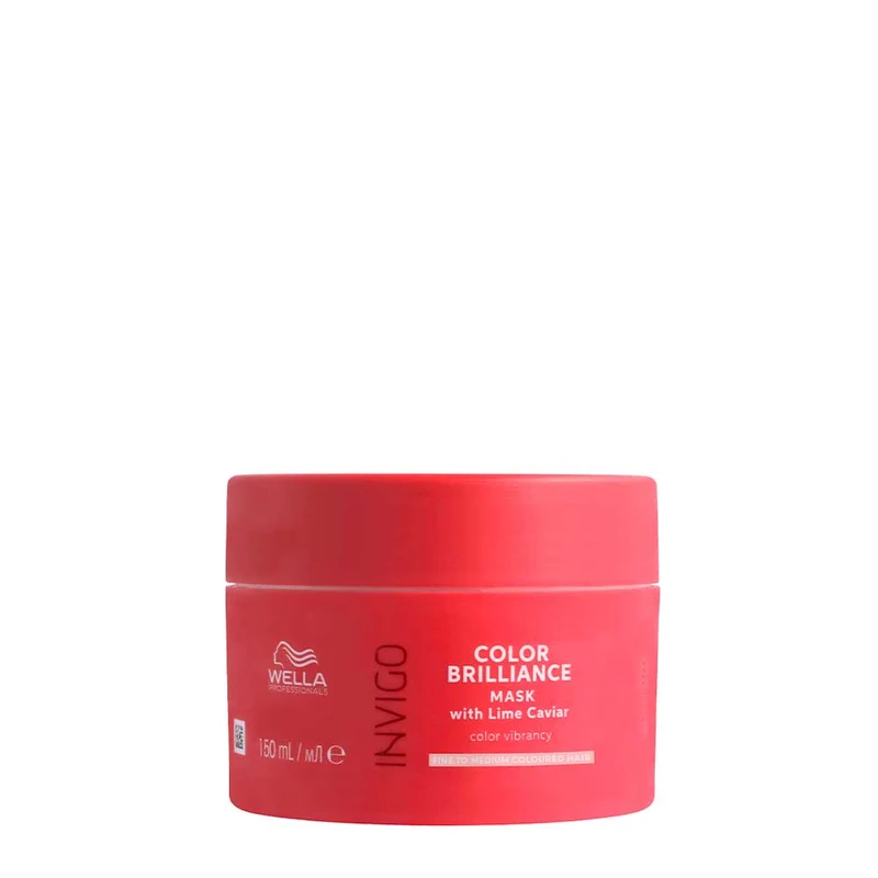Wella Invigo Color Brilliance Fine Vibrant Color Mask 150ml - maschera per capelli normali-fini