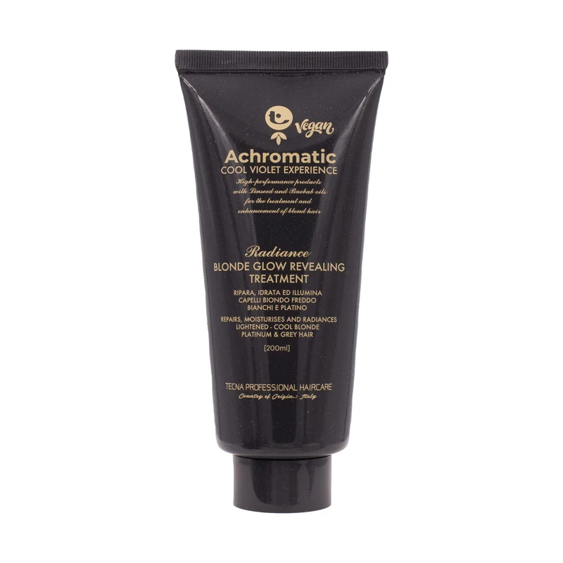 Tecna Achromatic Blonde Glow Revealing Treatment 200ml - trattamento antigiallo