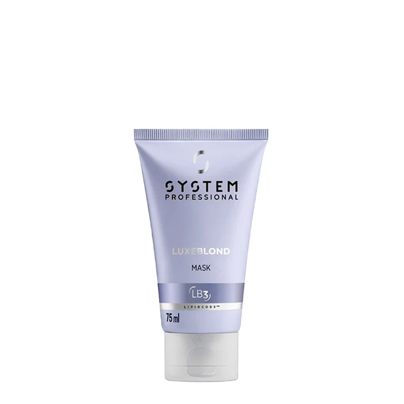 System Professional LuxeBlond Mask 75ml - maschera capelli biondi freddi