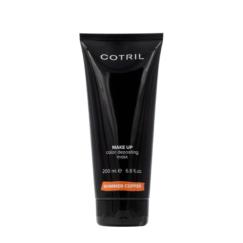 Cotril Make-Up Color Cream Shimmer Copper 200ml - maschera colorante condizionante