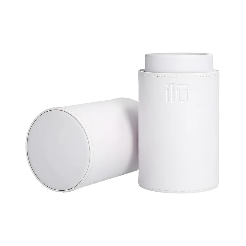 Ilū Make Up White Make Up Brush Tube - porta pennelli