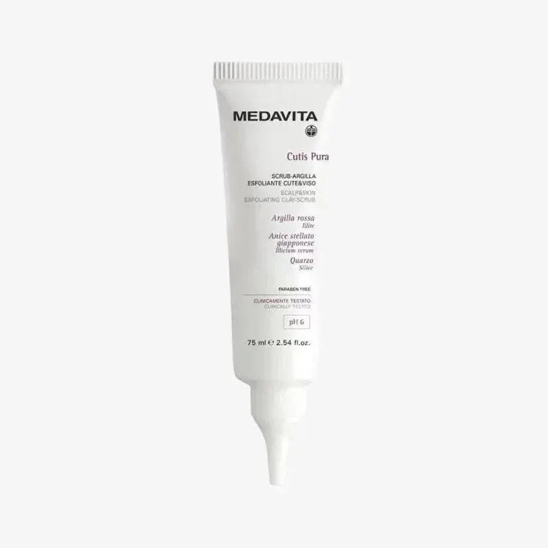 Medavita Cutis Pura Scrub Argilla Esfoliante Cute & Viso 75ml
