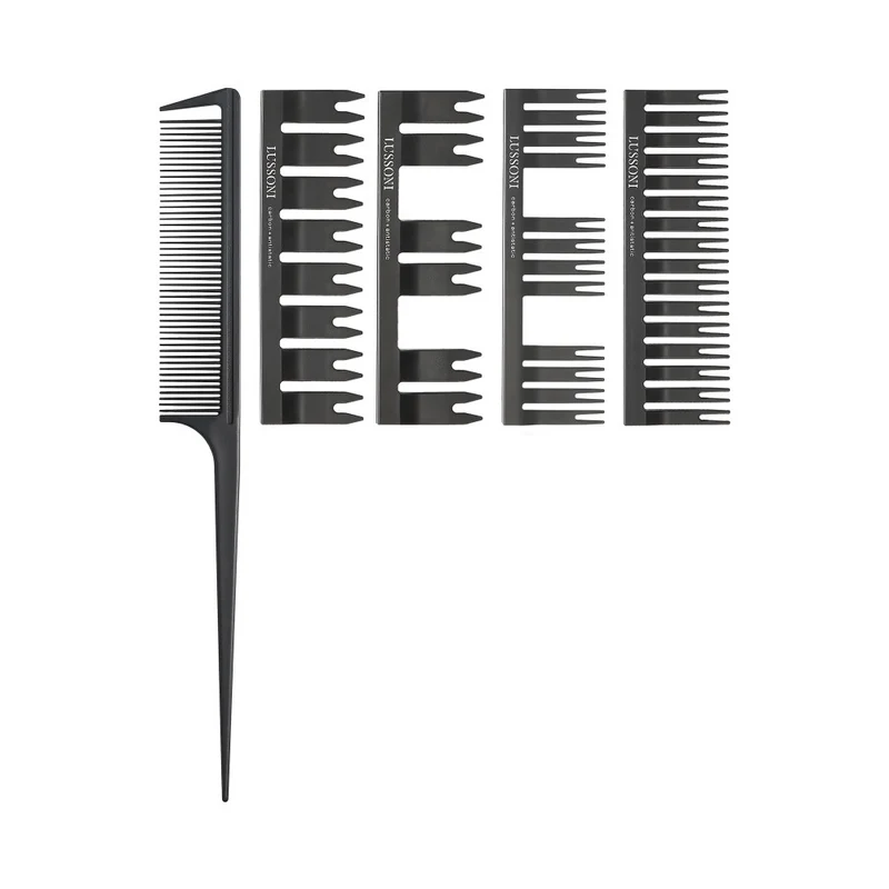 Lussoni Haircare COMB 500 Dressing Comb Set - set di pettini