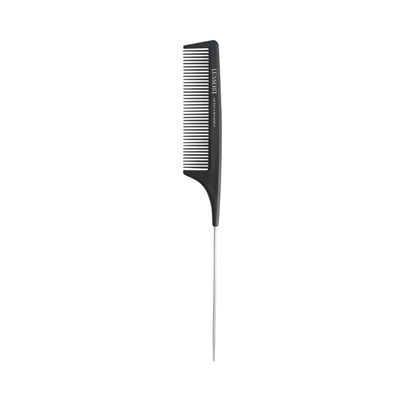 Lussoni Haircare COMB 300 Pin Tail Comb - pettine con coda in metallo
