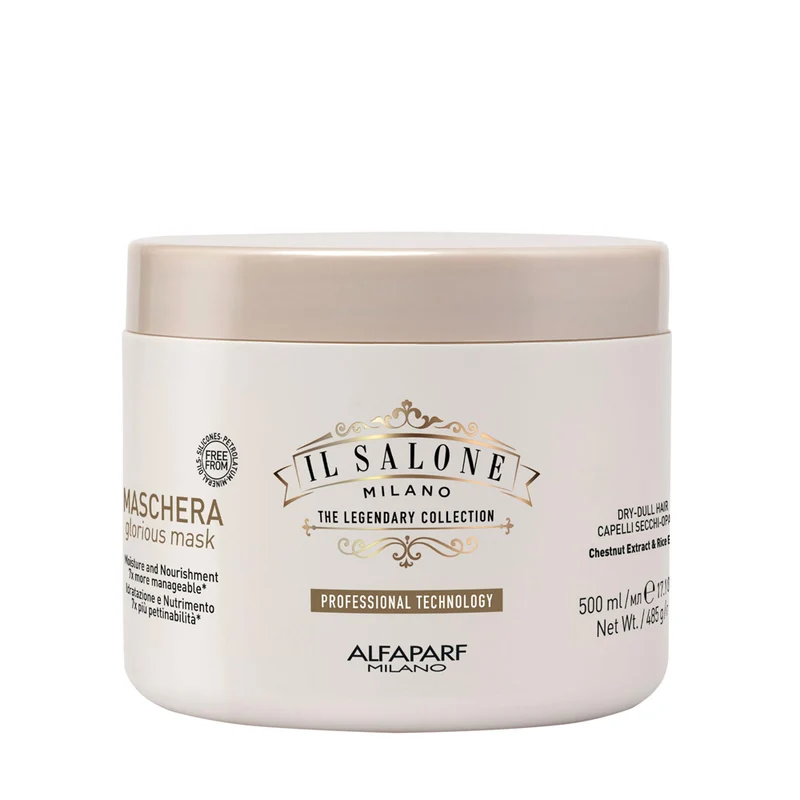 Il Salone Milano Glorious Mask 500ml - maschera per capelli secchi e spenti