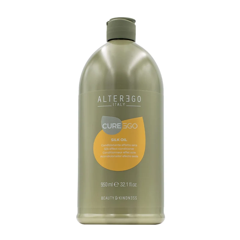 Alterego CurEgo Silk Oil Conditioning Cream 950ml - trattamento intensivo anticrespo