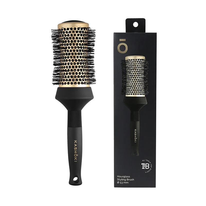 Kashōki Hair Brush Hourglass Styling 53mm - spazzola a clessidra