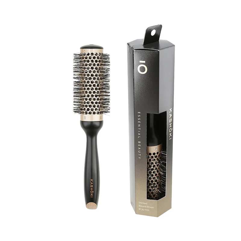 Kashōki Hair Brush Essential Beauty 35mm - spazzola tonda