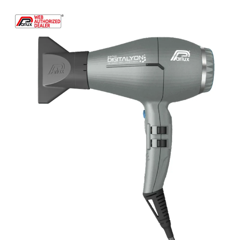 Parlux Digitalyon Glitter Grey- asciugacapelli grigio glitter