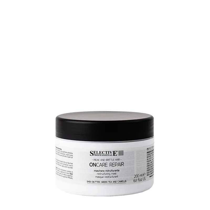 Selective Professional On Care Repair Mask 200ml - maschera intensiva per capelli danneggiati