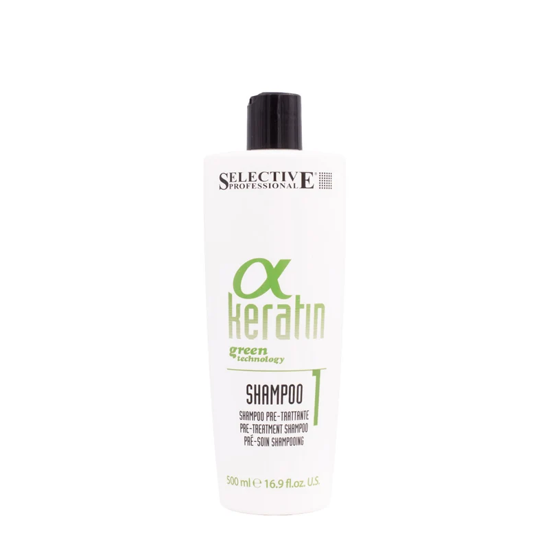 Selective Professional α Keratin Pre-Treatment 500ml - shampoo purificante pre-trattante