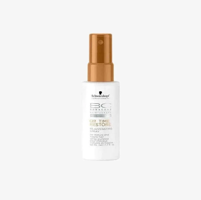 Schwarzkopf Q10 Time Restore Rejuvenating Spray Pour Cheveux Matures et Fragiles 50ml