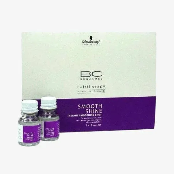 Schwarzkopf BC Smooth Shine Trattamento Levigante 8x10ml