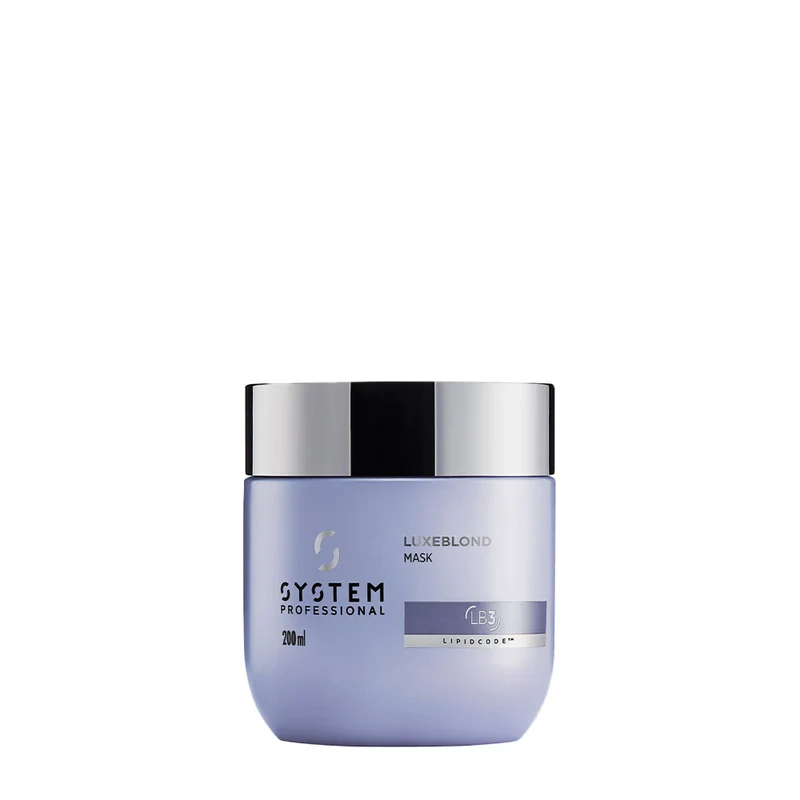 System Professional LuxeBlond Mask 200ml - maschera capelli biondi freddi