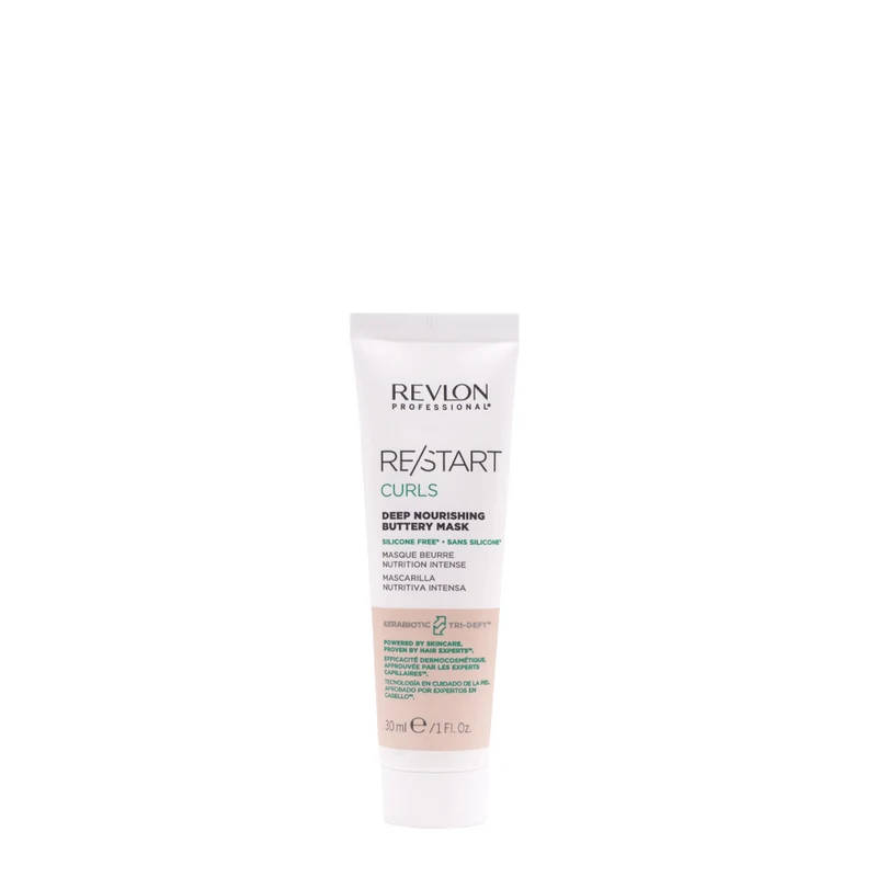 Revlon Restart Curls Deep Nourishing Buttery Mask 30ml - maschera per capelli ricci