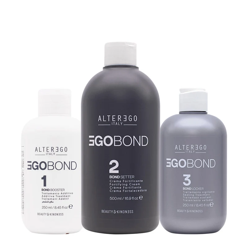 Alterego EgoBond 1 Booster 250ml 2 Setter 500ml 3 Locker 250ml