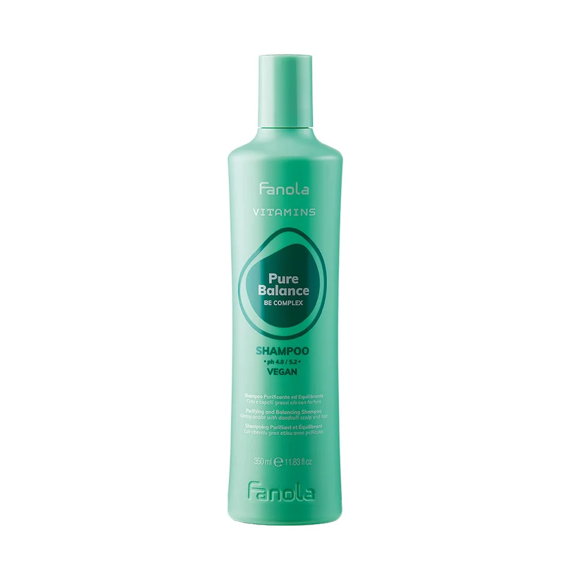 Fanola Vitamins Pure Balance Be Complex Shampoo 350ml - shampoo purificante equilibrante