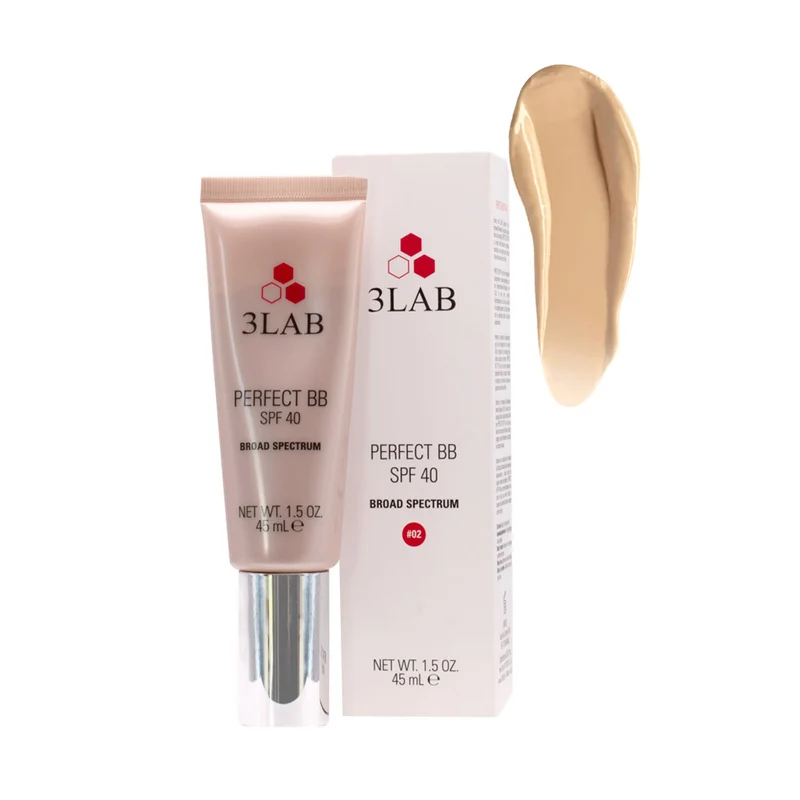 3Lab Perfect BB Spf40 Broad Spectrum 02 45ml - crema colorata antietà