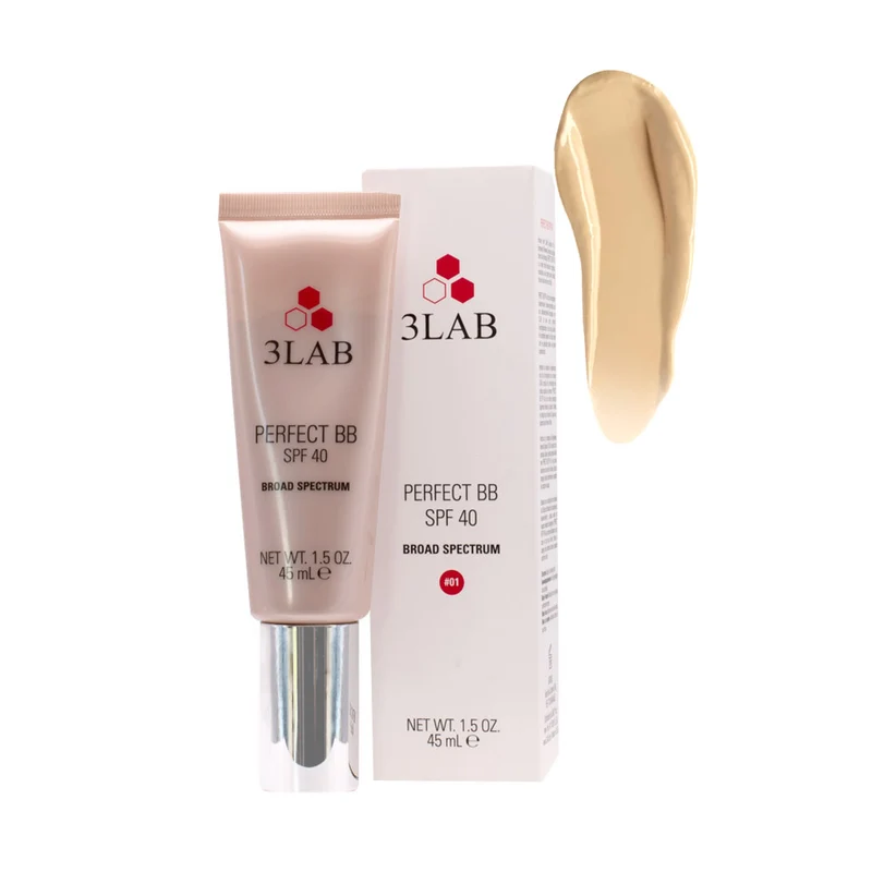 3Lab Perfect BB Spf40 Broad Spectrum 01 45ml - crema colorata antietà