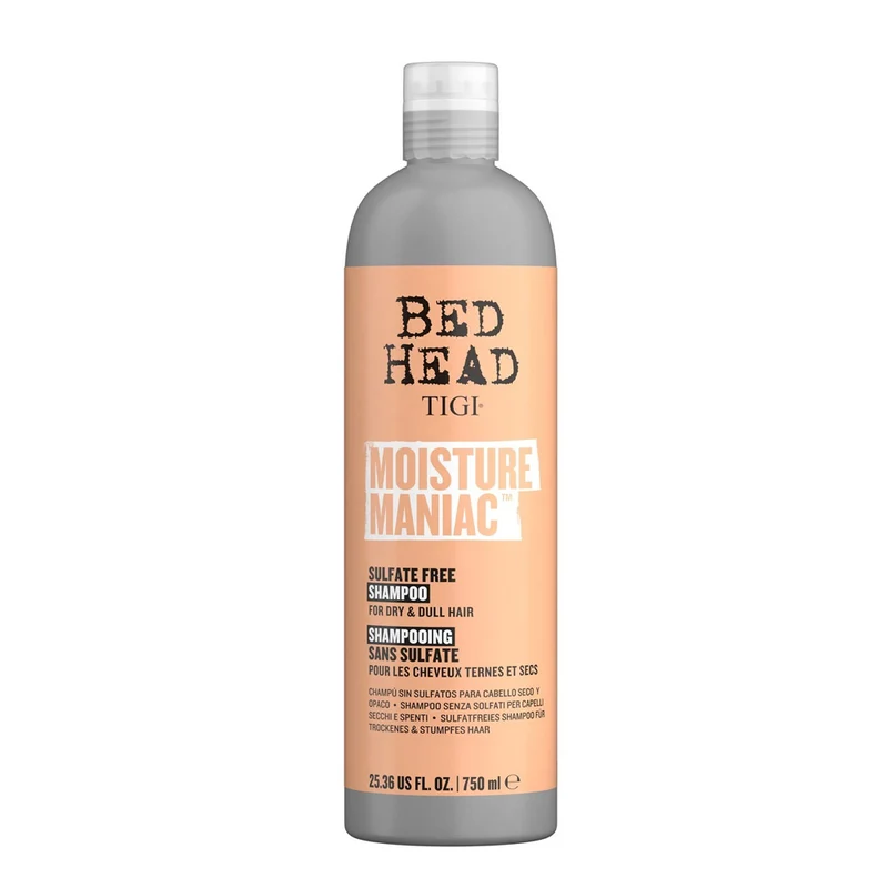 Tigi Bed Head Moisture Maniac Shampoo 750ml - shampoo per capelli secchi e spenti
