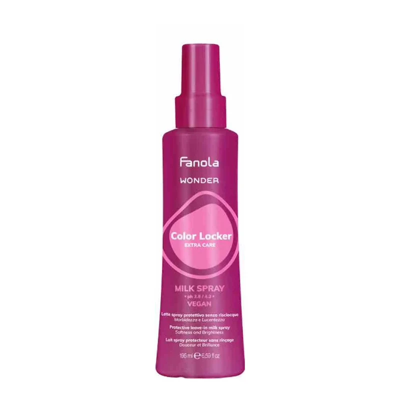 Fanola Wonder Color Locker Milk Spray 195ml - latte spray protettivo senza risciacquo