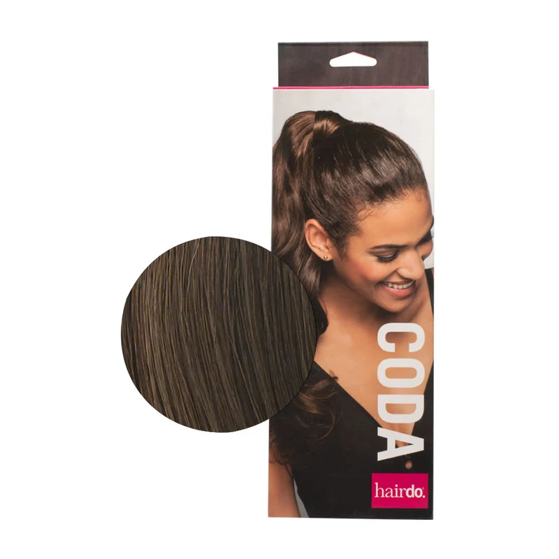 Hairdo Coda Mossa R10 Castano Chiaro 58cm - coda mossa