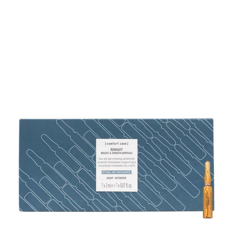Comfort Zone Renight Bright and Smooth Ampoule 7x 2ml - concentrato notte rigenerante viso e occhi