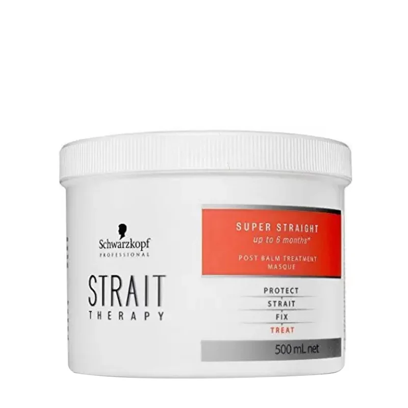 Schwarzkopf Strait Therapy Post Balm Treatment Masque 500ml - trattamento post stiratura