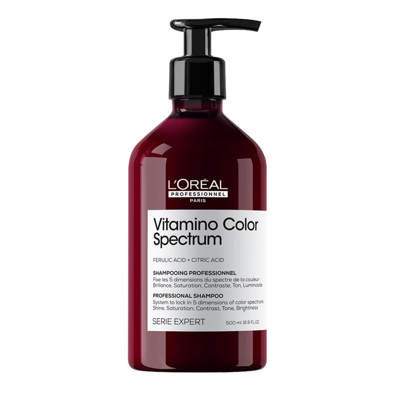L'Oréal Professionnel Paris Vitamino Color Spectrum Shampoo 500ml - shampoo per capelli colorati