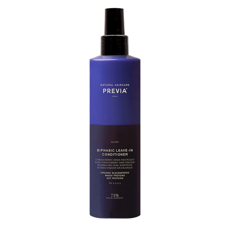 Previa Silver Blonde Biphasic Leave in Conditioner 200ml - balsamo antigiallo senza risciacquo