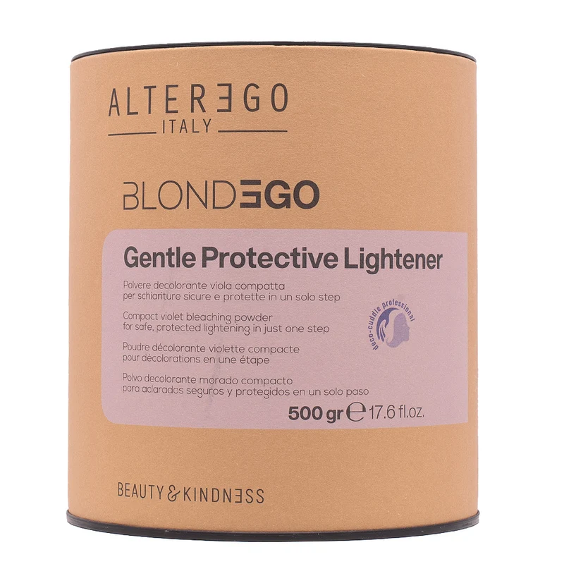 Alterego Blondego Gentle Protective Lightener 500gr - polvere decolorante viola compatta