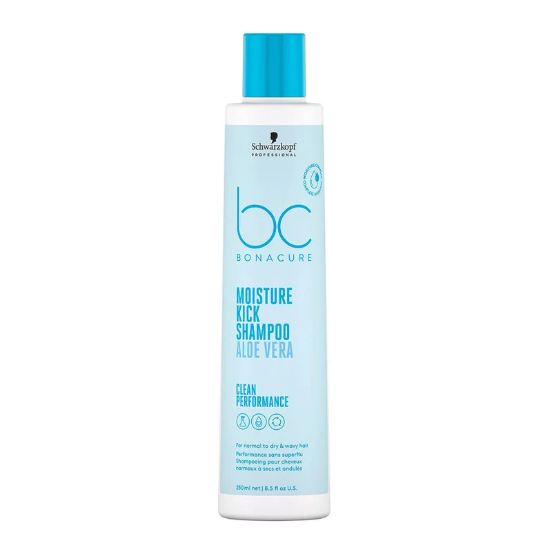 Schwarzkopf BC Bonacure Moisture Kick Shampoo Aloe Vera 250ml - shampoo per capelli secchi