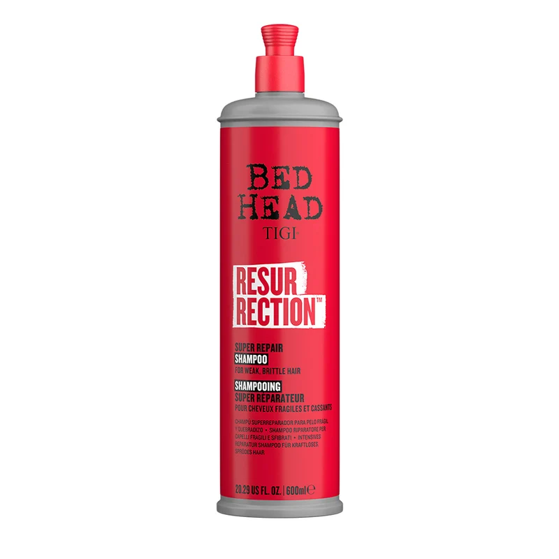 Tigi Bed Head Resurrection Super Repair Shampoo 600ml - shampoo per capelli danneggiati