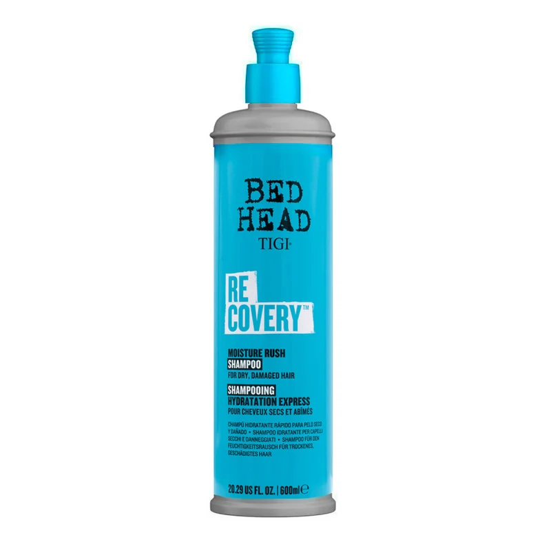 Tigi Bed Head Recovery Moisture Rush Shampoo 600ml - shampoo per capelli secchi e danneggiati