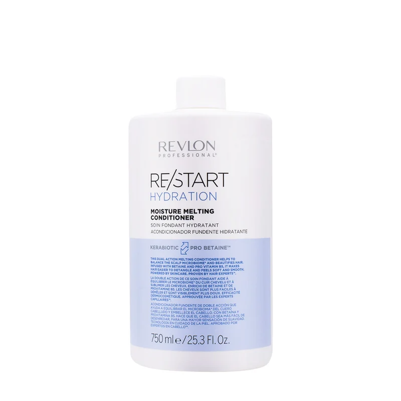 Revlon Restart Hydration Moisture Melting Conditioner 750ml - balsamo idratante per capelli secchi