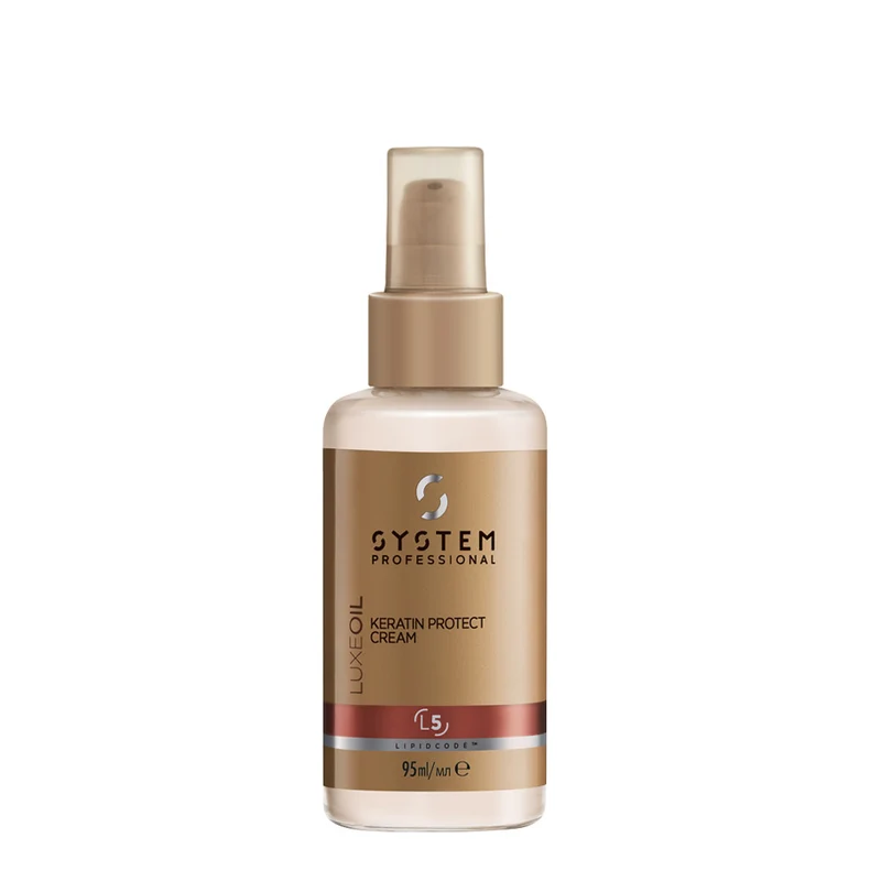 System Professional LuxeOil Keratin Protect Cream 95ml - termoprotettore anticrespo