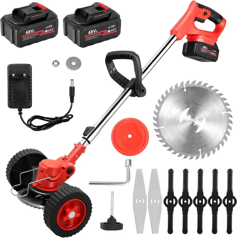 Decespugliatore a Doppia Batteria 48V Senza Fili – Potente e Versatile