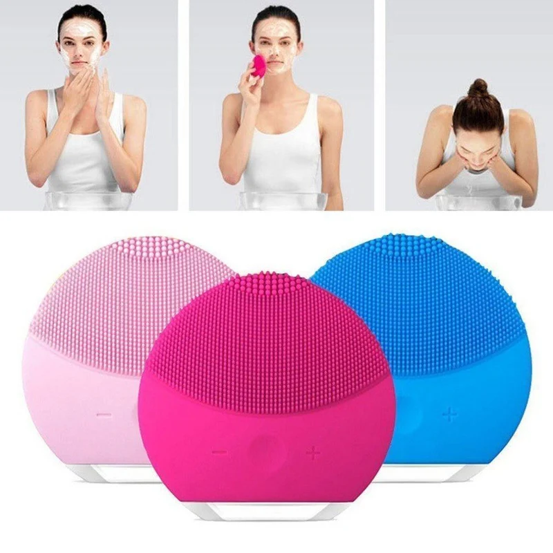 Spazzola Sonica Per Pulizia Viso Ricaricabile