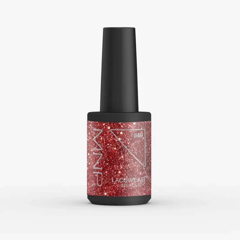 MNP LACQWEAR™ GEL POLISH - 49 GLITTER ROSA 10ML