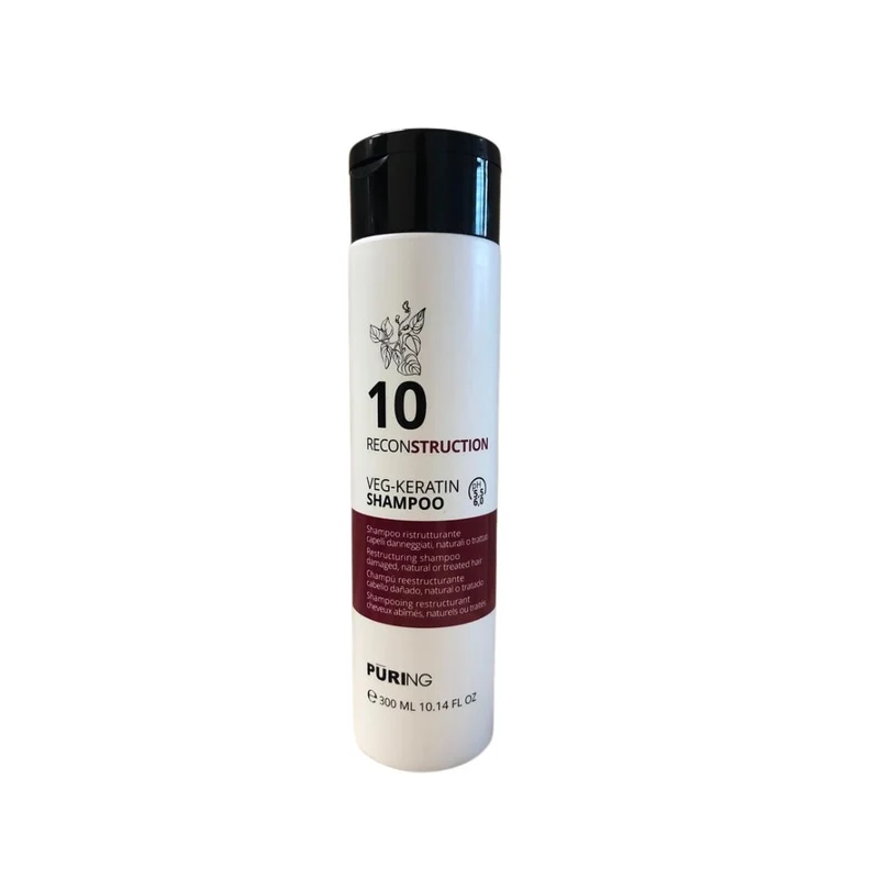 Puring 10 Reconstruction Shampoo Veg-keratin