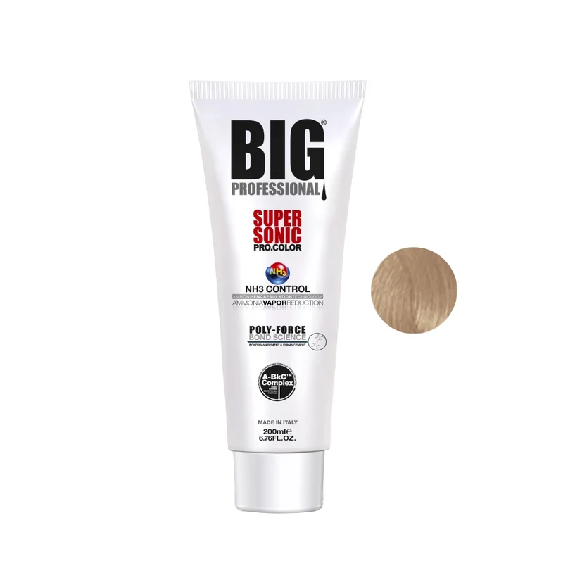 Big Pro Supersonic Pro Color 7 Biondo 200ml - tinta permanente maxi size