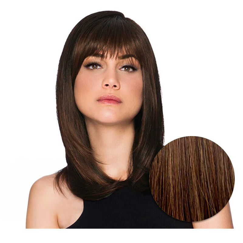 Hairdo Long With Layers RL32/31 Castano Medio Rubino - parrucca taglio lungo