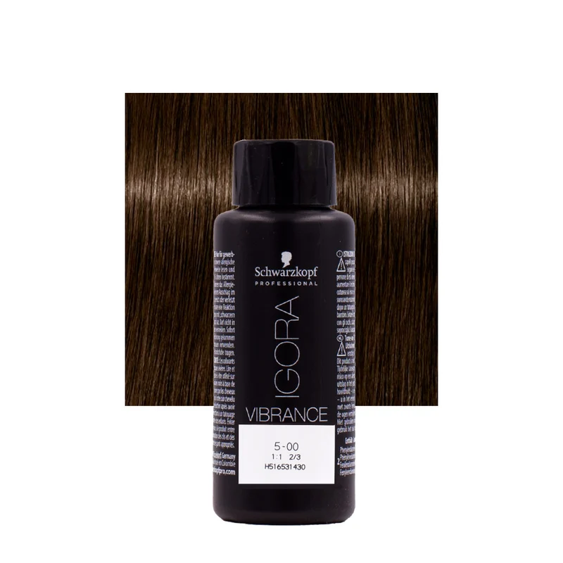 Schwarzkopf Igora Vibrance 5-00 Castano Chiaro Naturale Extra 60ml - colorazione tono su tono