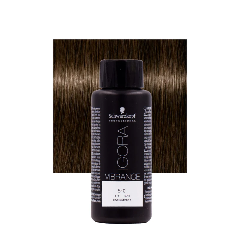 Schwarzkopf Igora Vibrance 5-0 Chiaro Chiaro Naturale 60ml - colorazione tono su tono