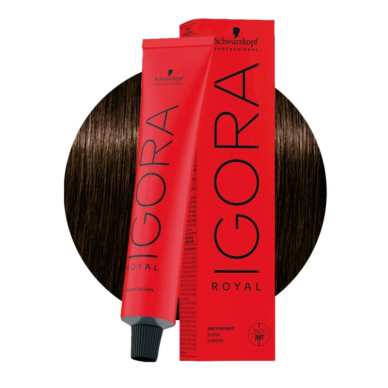 Schwarzkopf Igora Royal 4-46 Castano Medio Beige Cioccolato 60ml - colorazione permanente